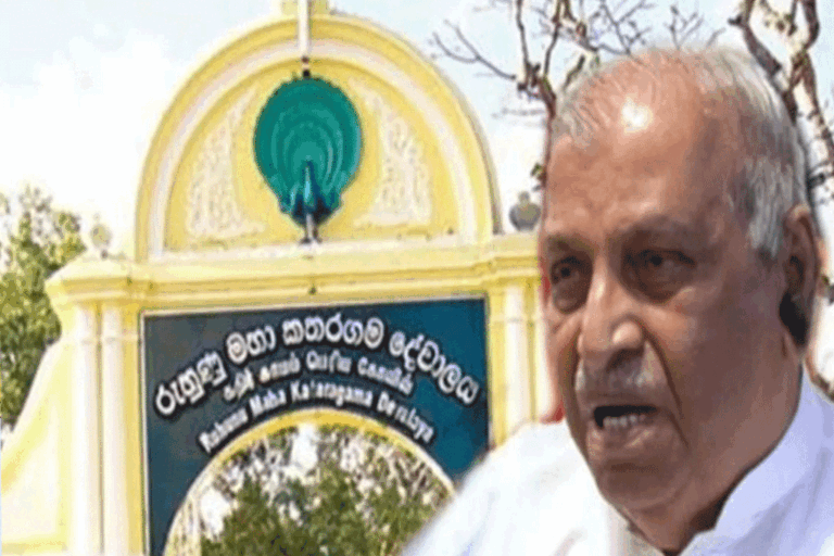 අතුරුදන් බව කියූ කතරගම දේවාලයේ ප්‍රධාන කපුවා අත්අඩංගුවට !