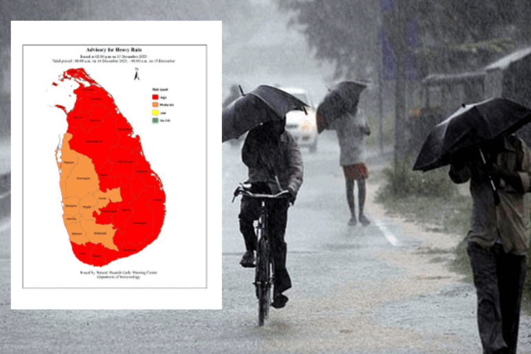 තරංගාකාර වායුගෝලීය කැළඹීම් – කාලගුණයෙන් අවවාදාත්මක නිවේදනයක් !