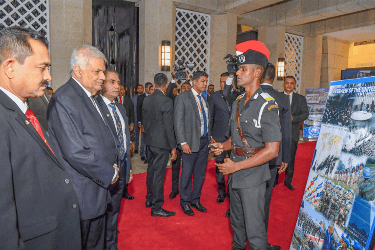නව විදේශ ප්‍රතිපත්තිය තුළ සාමකාමීත්වයට ප්‍රමුඛත්වය දෙමින් ශ්‍රී ලංකාව ආදර්ශමත් වෙනසකට අවතීර්ණ වෙනවා