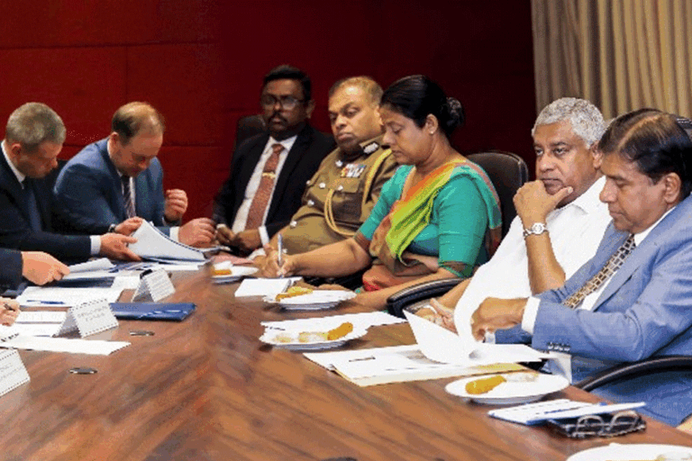 ශ්‍රී ලංකාව සහ රුසියාව අතර ද්වීපාර්ශවික ආරක්ෂක සබඳතා ශක්තිමත් කිරීමට විශේෂ සාකච්ඡාවක්