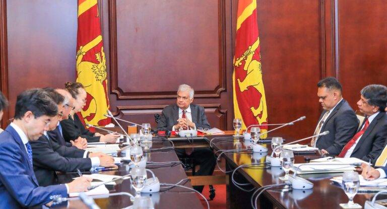 ශ්‍රී ලංකාවේ ආර්ථික තත්ත්වය ගැන ජපානයේ පැසසුම්!