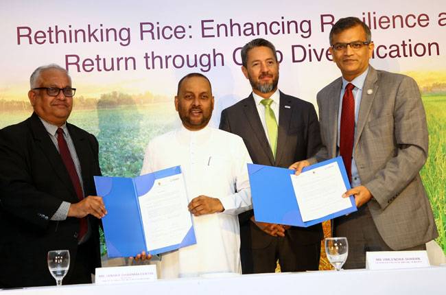 මෙරට කෘෂිකර්මය නංවාලීමට ඩොලර් මිලියන 9.2ක ව්‍යාපෘතියක්!