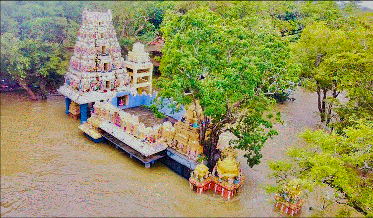 සෙල්ලකතරගම පූජා භූමිය ජලයෙන් යටවෙයි!