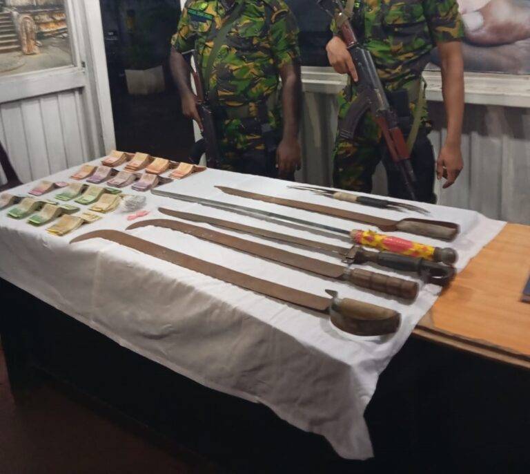 ප්‍රධාන පෙළේ මත්ද්‍රව්‍ය ජාවාරම්කරුවෙකු වන ⁣බඩෝවිට අසංක යන අයගේ ගෝලයකු STF දැලේ