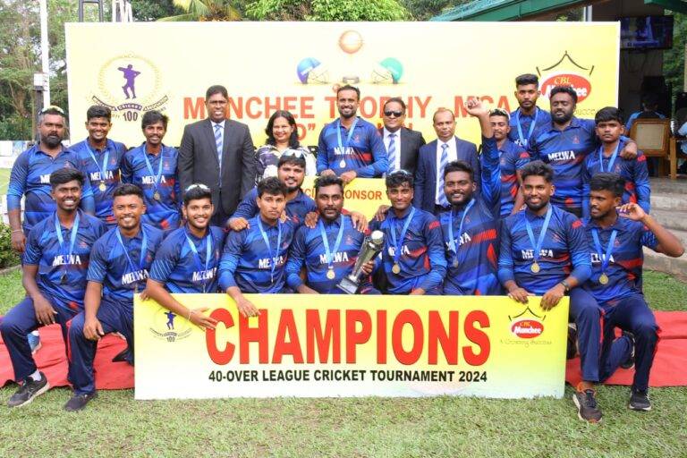 ඉතිහාසයේ පළමුවරට මෙල්වෙයාර් රෝලින්ග් වෙත වෙළද සේවා ක්‍රිකට් සූරතාවක්