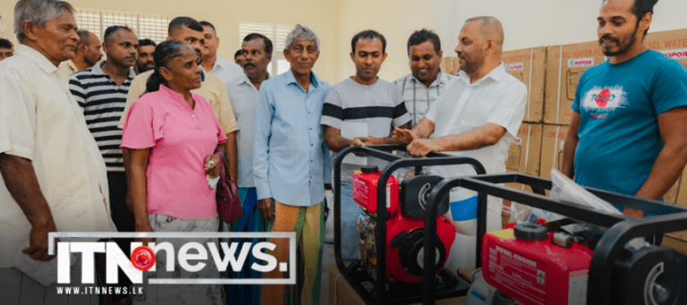 කෘෂි ව්‍යවසායකත්ව ගම්මාන සඳහා මුදල් සහ කෝටි 05 ක උපකරණ කට්ටල