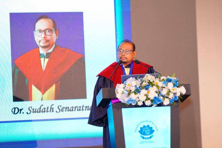 PSSL හි නව සභාපතිවරයා ලෙස විශේෂඥ වෛද්‍ය සුදත් සේනාරත්න පත්වෙයි!