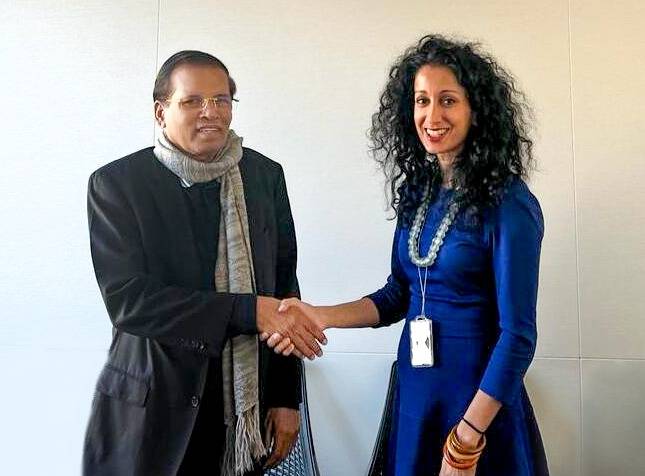 හිටපු ජනාධිපති සහ ඇමෙරිකානු නියෝජ්‍ය සහකාර ලේකම් අතර හමුවක්!