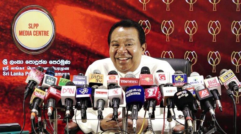 පොහොට්ටුවේ ජන්ද බින්දුවටම වැටිලා තියෙන්නේ – දැන් මේ අලුමතින් නැගිටින ගමන් – එස්.බී.