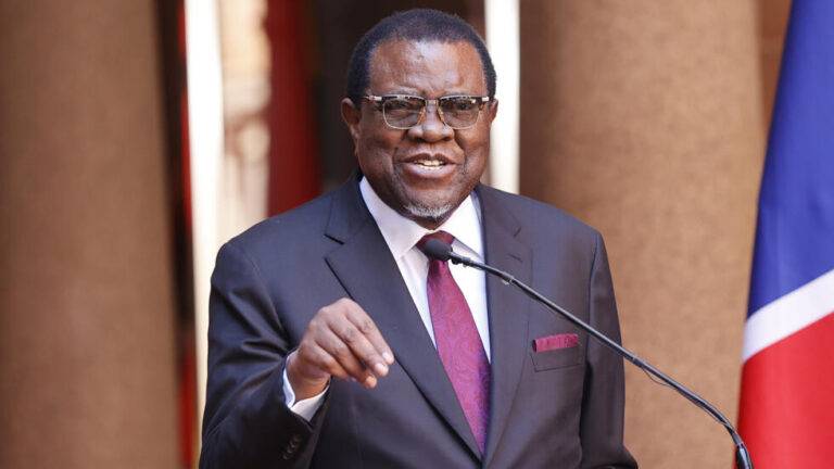 Hage Geingob මිය යයි!