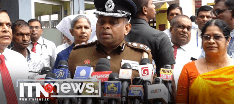 ජාතික රෝහලේ බාහිර රෝගී අංශය ඉදිරිපිට ස්ථීර පොලිස් මුරපොළක්!