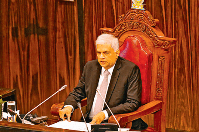 ජනපති රනිල්ගේ රාජාසන කතාව (LIVE)