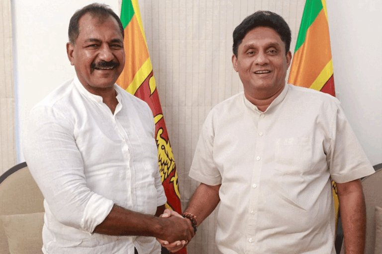 හිටපු යුද හමුදා මාණ්ඩලික ප්‍රධානී මේජර් ජනරාල් සත්‍යප්‍රිය ලියනගේ සමගි ජන බලවේගයට