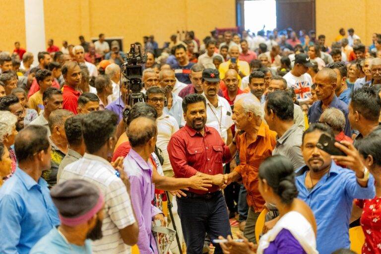 හොරකම, වංචාව, නාස්තිය නතර කරන ආණ්ඩුවක් හදන්න ඕනෑ – අනුර