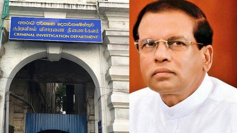 (VIDEO):CID ආපු මෛත්‍රී යන්නත් යයි!