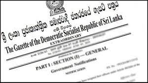 විදුලි බලයට හා ඛනිජ තෙල් සඳහා විශේෂ ගැසට් නිවේදනයක්!