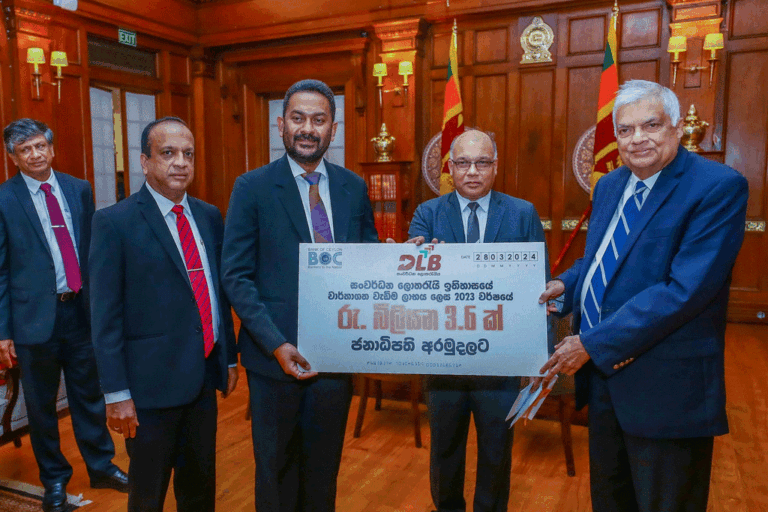 සංවර්ධන ලොතරැයි මණ්ඩලයේ ලාභය දෙගුණ වෙයි. ජනාධිපති අරමුදලට කෝටි 360ක් දෙයි !