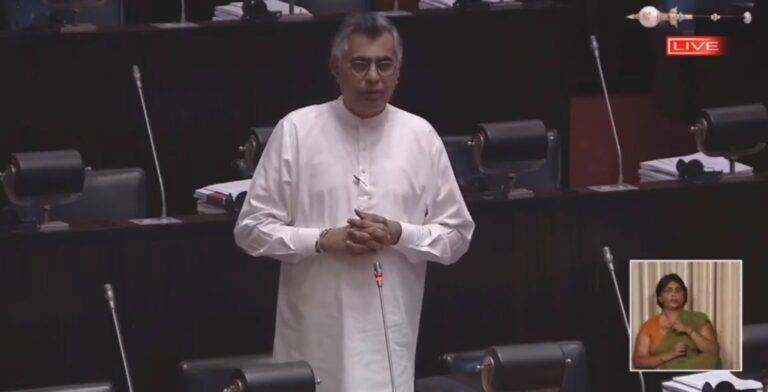 (VIDEO):පොලීසිය හා බුද්ධි අංශ වහාම ස්වාධීන කරන්න – චම්පික පාර්ලිමේන්තුව රත්කරයි