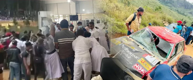 අන්තරාකාරි ලෙස රිය ධාවනය යන චෝදනා යටතේ,  FOXHILL තරගකරුවන් දෙදෙනෙකු අත්අඩංගුවට!