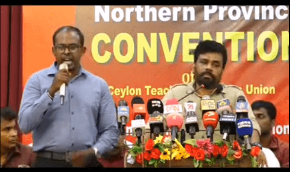 ඇත්ත ප්‍රශ්න විසඳන්න එකතුවෙමු, අනුර උතුරේදී කියයි! (VIDEO)