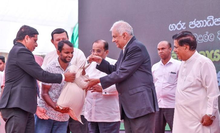 රටේ මෙන්ම ජනතාවගේ ද ආර්ථිකය ගොඩනැගීමේදී කිසිවෙක් පසුකර හෝ අතහැර යාමට මම එකඟ නැහැ – ජනපති රනිල්