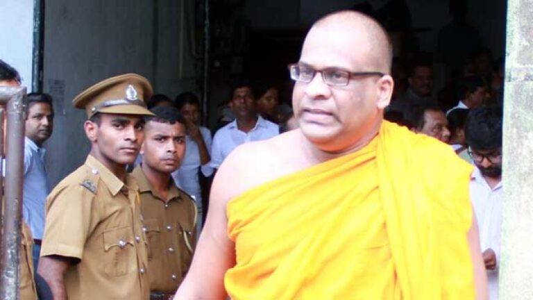 ඥානසාර හිමියන්ගේ ඇප ඉල්ලීම කොළඹ මහාධිකරණය විසින් ප්‍රතික්ෂේප කරයි!