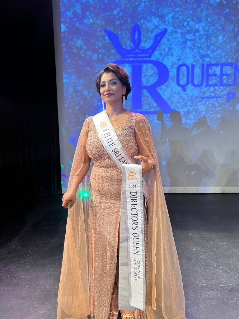 ඇමෙරිකා එක්සත් ජනපදයේදී Director’s Queen ජයගත් තුෂාරි ජයකොඩි!
