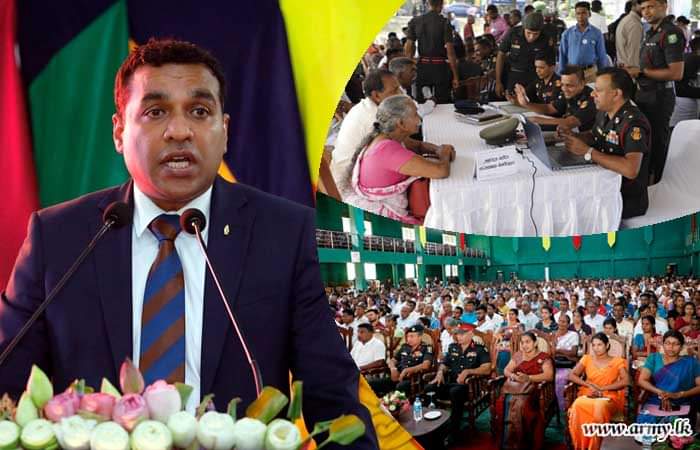 (VIDEO):රණවිරු පවුල් සුභසාධනය ගැන රාජ්‍ය ඇමතිගෙන් සංවේදී කතාවක්!