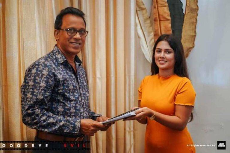 හේමන්ත ගේ GOODBYE EVIL රූගත කිරීම් මෙරට සහ එරට