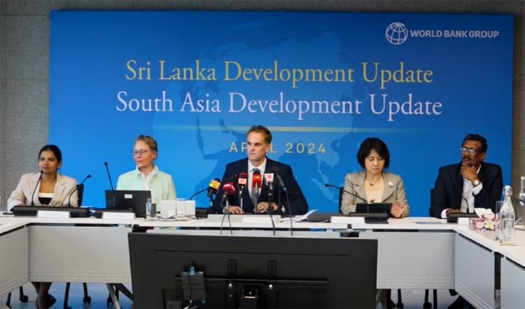 ශ්‍රී ලංකාවේ ආර්ථිකය ගැන ලෝක බැංකුවෙන්  පුරෝකථනයක්!