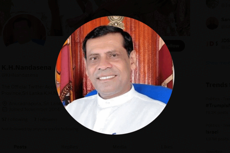 පොහොට්ටු පාර්ලිමේන්තු මන්ත්‍රී නන්දසේන අභාවප්‍රාප්ත වෙයි !