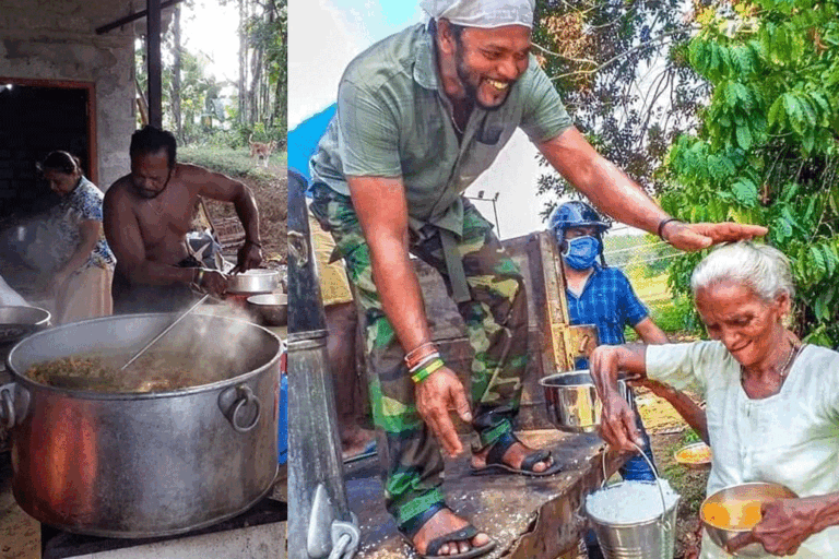 අමාරු කාලේ මිනිස්සුන්ට බෙදපු බත් ඇටයක් ඇටයක් ගානේ උඹට ස්තූතියි මිත්‍රයා ….