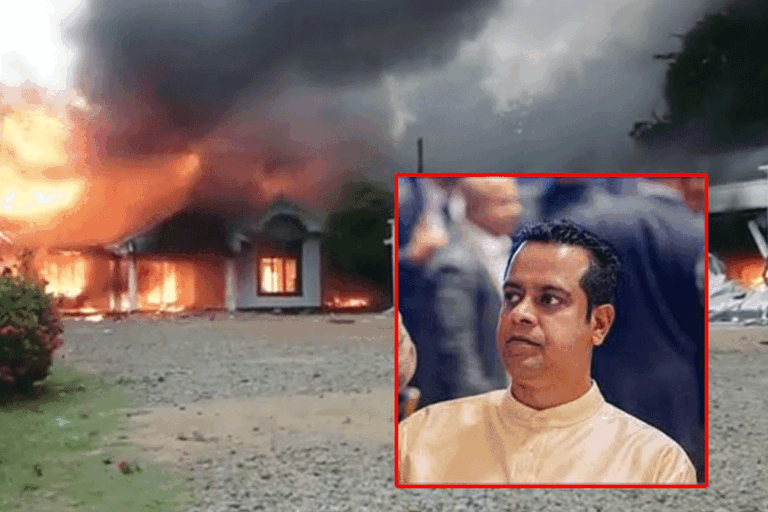 සනත් නිශාන්තගේ නිවසට ගිනිතැබීම : සැකකරුවන් 68 දෙනා නිදහස් කෙරේ