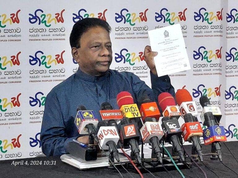 ජාවාරම්කාරයින් හා නීති විරෝධී ක්‍රම හරහා මුදල් රැස් කර ගත් දූෂිතයින් ඒවා වියදම් කොට මහජන නියෝජිතයින් ලෙස පත් වීමට ඉනිමඟක් හදා ගත්තා – ඩලස් (video)