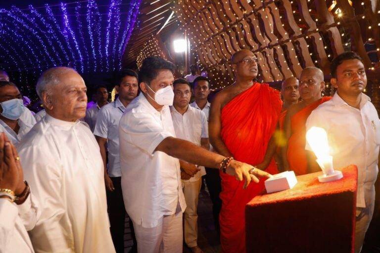 නව තාක්ෂණයෙන් රටක් දියුණු වනවා සේම සාරධර්ම ද වර්ධනය කළ හැකියි – විපක්ෂ නායක