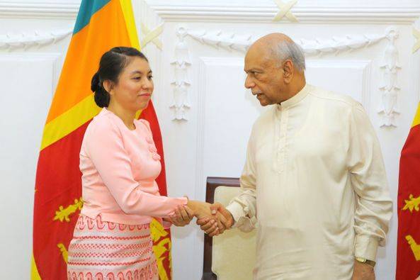ශ්‍රී ලංකාව හා මියන්මාරය ශක්තිමත් සබඳතාවක්!