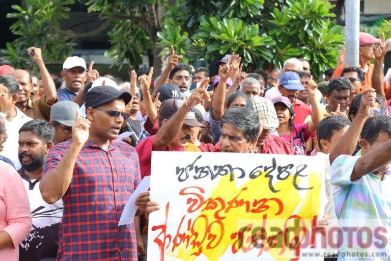 ජාතික සම්පත් විකිණීම නවතනු – කොටුවට මහ සෙනගක්!