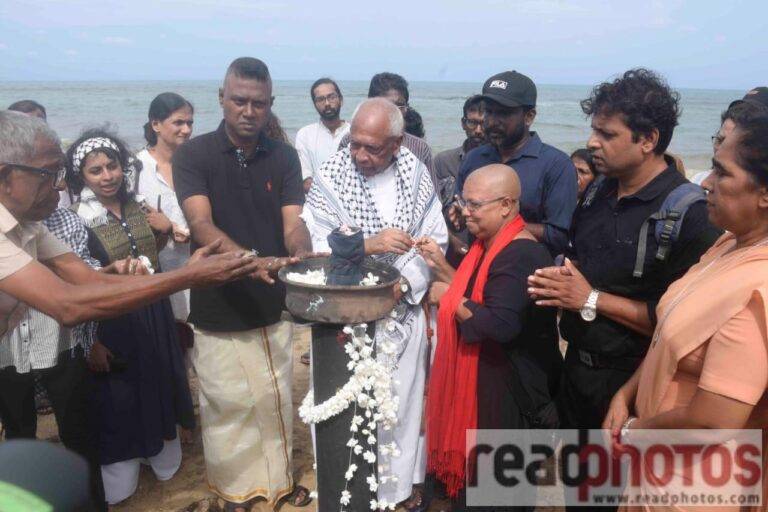 (Photos):වෙල්ලමුල්ලිවයික්කාල් සිහිකරමින් වැල්ලවත්තේදීත් සැමරුමක්!