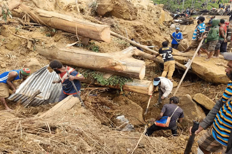 නාය යාම හේතුවෙන් පැපුවා නිව්ගිනියාවේ මියගිය සංඛ්‍යාව 2,000 ඉක්මවා ඇති බව රාජ්‍ය ආරංචි මාර්ග සඳහන් කරයි