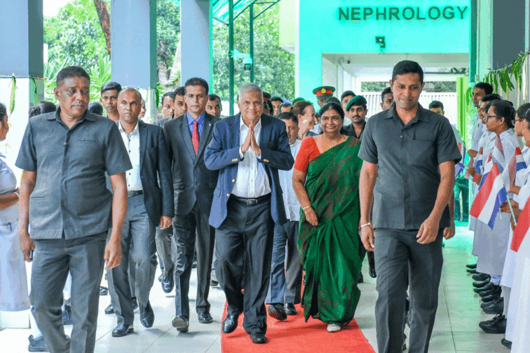 වව්නියාව දිස්ත්‍රික් රෝහලේ නව හෘද රෝග හා වකුගඩු රෝග ඒකකය ජනපති රනිල් අතින් විවෘත කෙරේ
