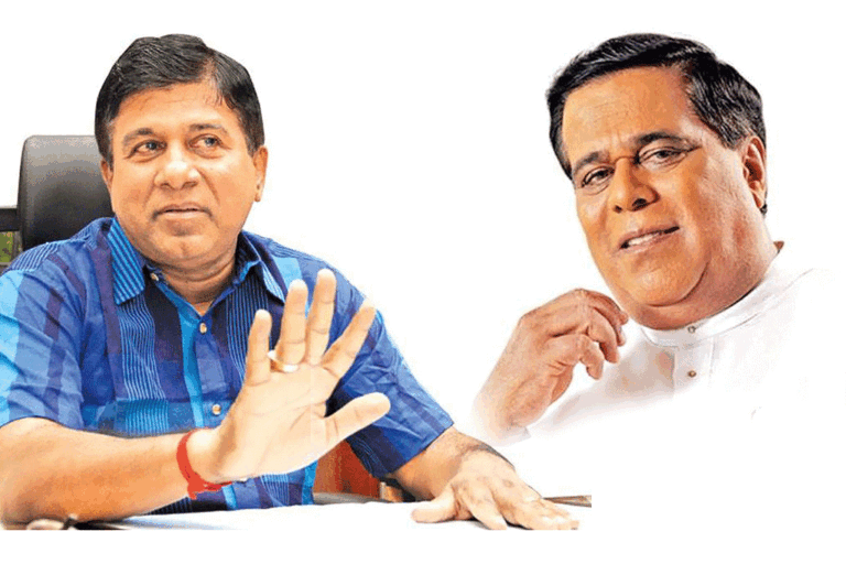 ශ්‍රීලනිපයේ දෙපැත්තෙන්ම එල්ලලා තියෙන්නේ ආණ්ඩුවේ වලිග දෙකක්. ඊළඟ ඡන්දයෙන් ශ්‍රීලනිපය ඉවරයි – චන්දිම