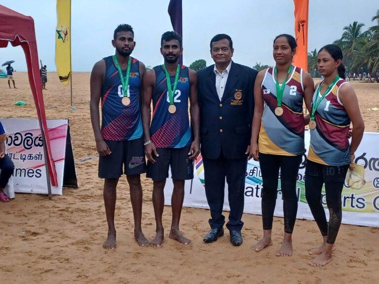 ජාතික ක්‍රීඩා උළෙලේ වෙරළ වොලිබෝල් සූරයන් දකුණෙන් – සූරියන් වයඹෙන්