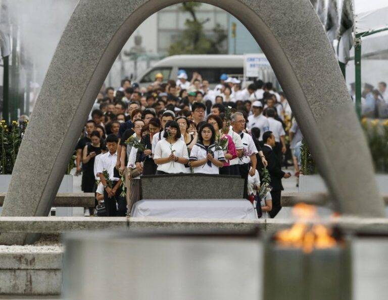 හිරෝෂිමා නාගසාකි පරමාණු බෝම්බ ප්‍රහාරයේ 79 වැනි සංවත්සර සැමරුමට ඊශ්‍රායලයට ඇරයුම් නෑ!