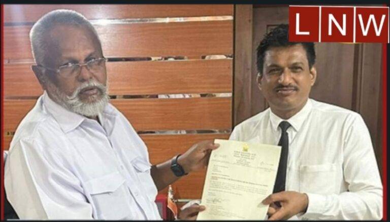 ලංකා ධීවර සංස්ථාවට නව සභාපතිවරයෙක්!
