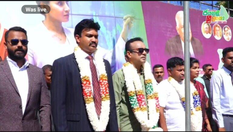 රට කඩා වැටෙද්දී සැඟවී දුවන සපත්තු හෙවූ විපක්ෂය රට වෙනුවෙන් ඉදිරිපත් වූ තනි මිනිසාගේත් කකුලෙන් අදිනවා – මනූෂ