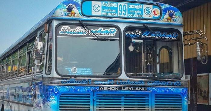 වැලිමඩදී භුමිතෙල් වලින් බස් ධාවනයට සූදානම් වූ අය අත්අඩංගුවට!