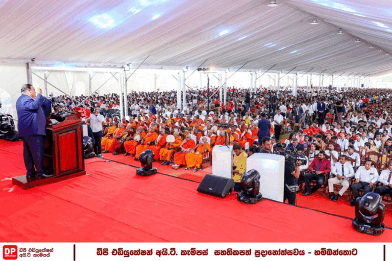 අපේ රටේ ගංවතුර පාලනයත් හරියට වඳුරෝ ගෙවල් හදනවා වගේ – ගංවතුර ප්‍රශ්නයට විසඳුම ධම්මික කියයි