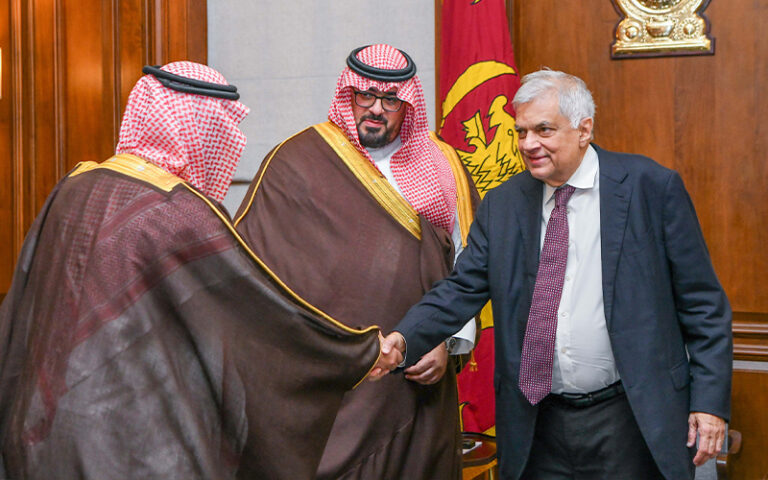 සෞදි අරාබිය සහ ශ්‍රී ලංකාව අතර අවබෝධතා ගිවිසුමට කැබිනට් අනුමැතිය!