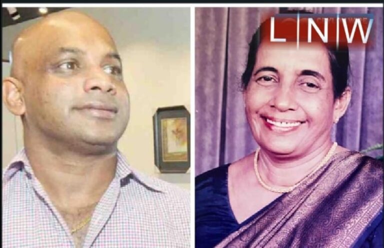 සනත් ජයසූරියගේ මව බ්‍රීඩා ජයසූරිය අභාවප්‍රාප්තවෙයි!
