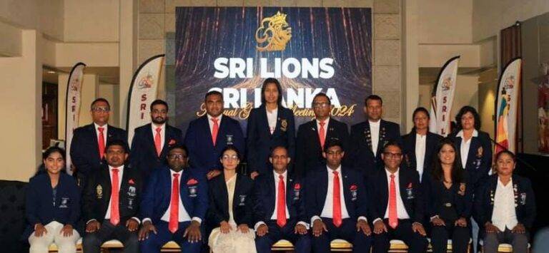 ශ්‍රී ලයන්ස් තව තවත් දියුණු මං පෙත් සොයයි